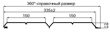 Фото: Сайдинг Lбрус-XL-Н-14х335 (ECOSTEEL_MA-12-Античный Дуб-0.45) в Сергиевом Посаде