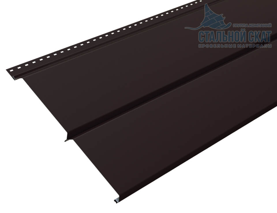 Сайдинг Lбрус-XL-14х335 (VALORI-20-DarkBrown-0.5) в Сергиевом Посаде