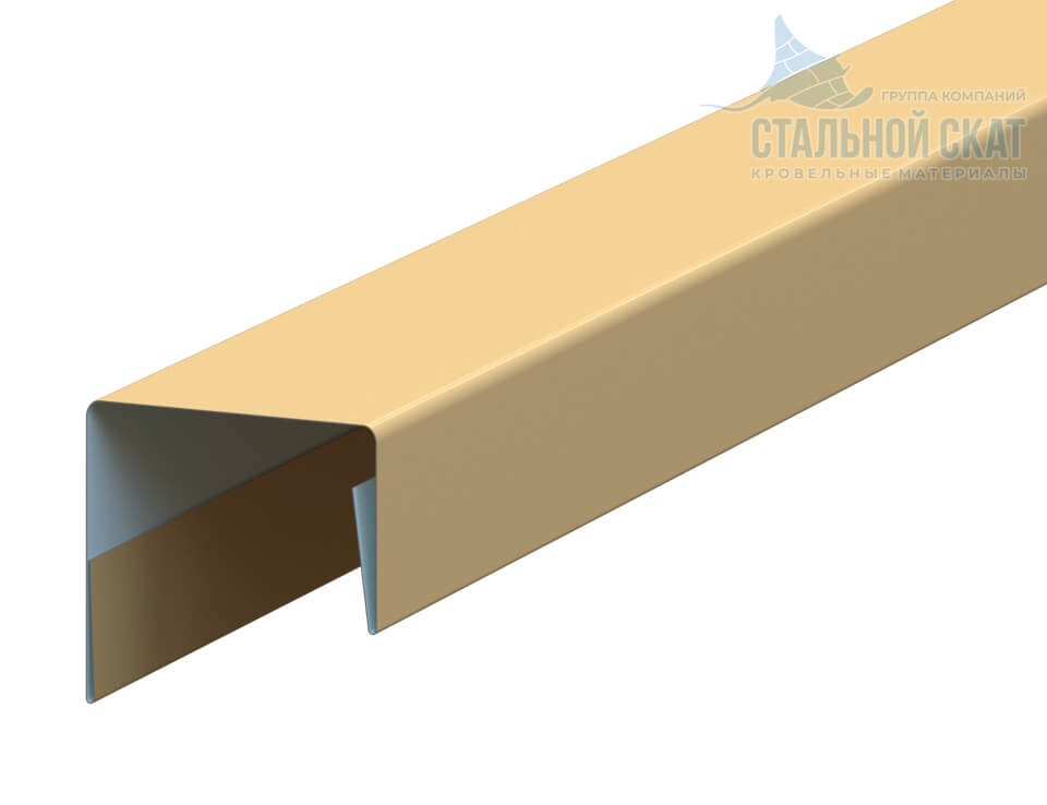 Планка П-образная 23х22х2000 NormanMP (ПЭ-01-1015-0.5) в Сергиевом Посаде