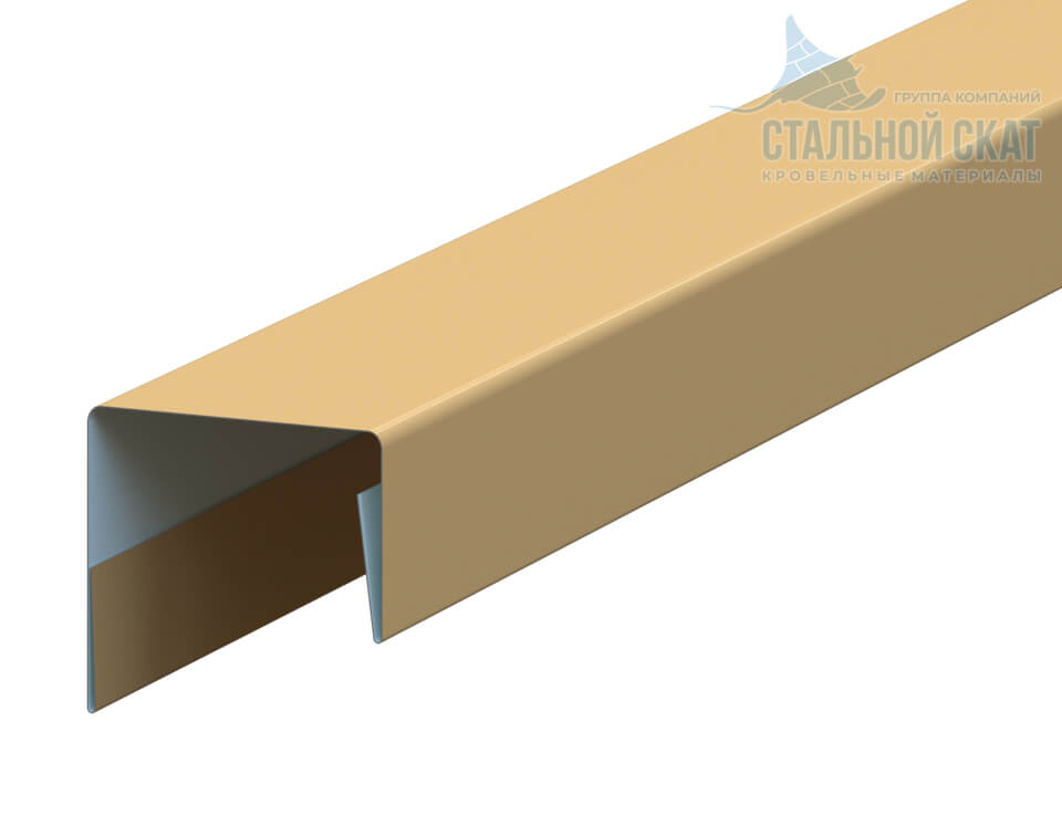 Планка П-образная 23х22х2000 NormanMP (ПЭ-01-1014-0.5) в Сергиевом Посаде