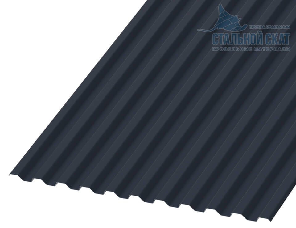 Профнастил С21 х 1000 - A (VikingMP E-20-7024-0.5)