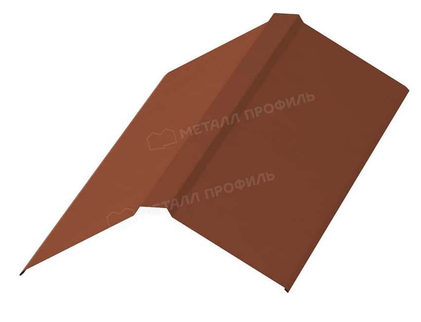 Планка конька плоского 190х190х2000 NormanMP (ПЭ-01-8004-0.5)