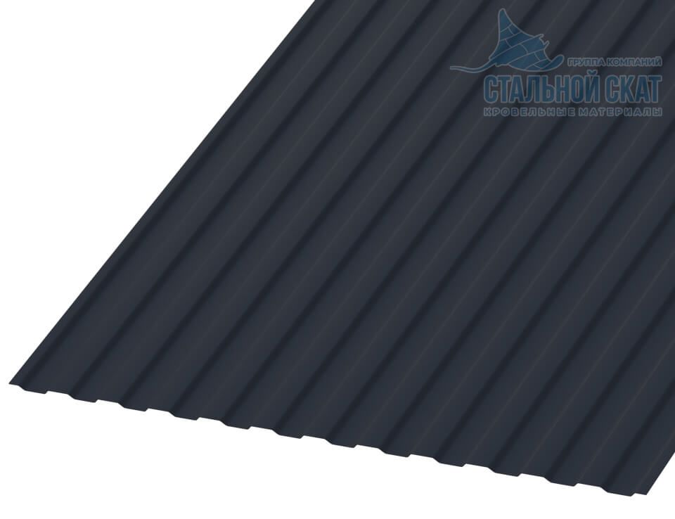 Профнастил МП10 х 1100 - B (Steelmatt-20-7024-0.4)