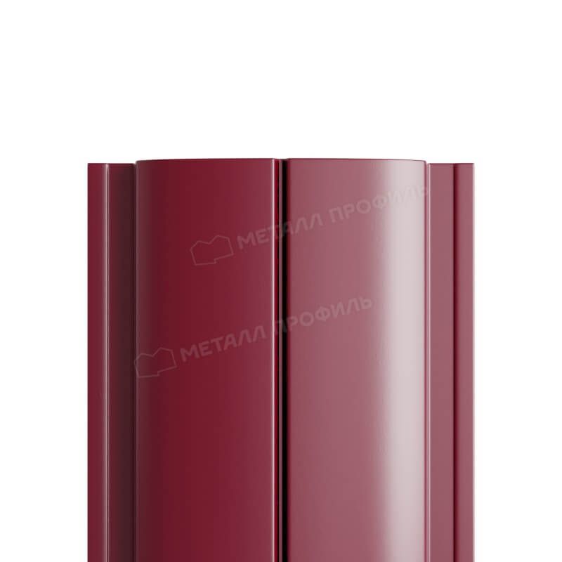 Штакетник металлический МП ELLIPSE-T 19х126 Двусторонний (ПЭД-01-3005\3005-0.45).Штакетник металлический МП ELLIPSE-T 19х126 Двусторонний (ПЭД-01-3005\3005-0.45).