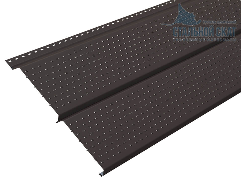 Софит перфор. Lбрус-XL-14х335 NormanMP (ПЭ-01-RR32-0.5)
